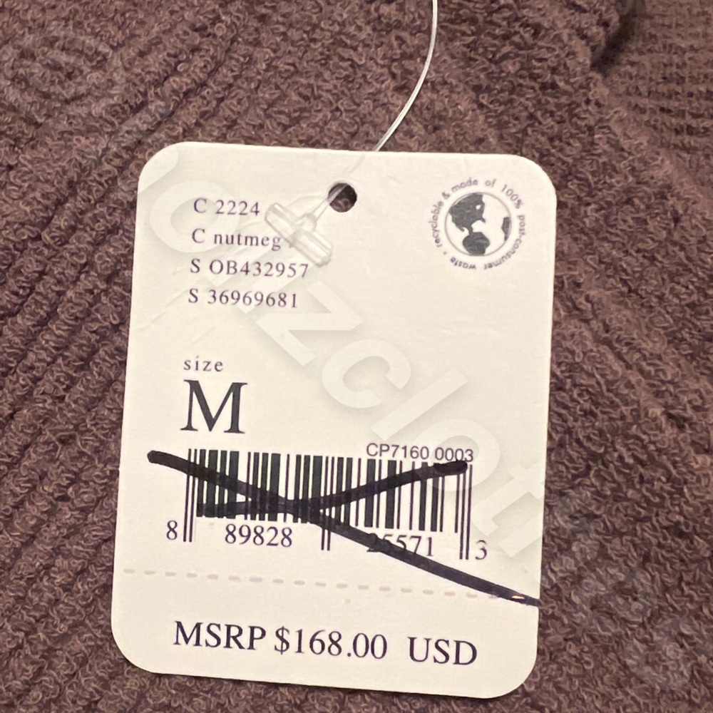 Free People Ottoman Slouchy Tunic Nutmeg M - Picture 5 of 15